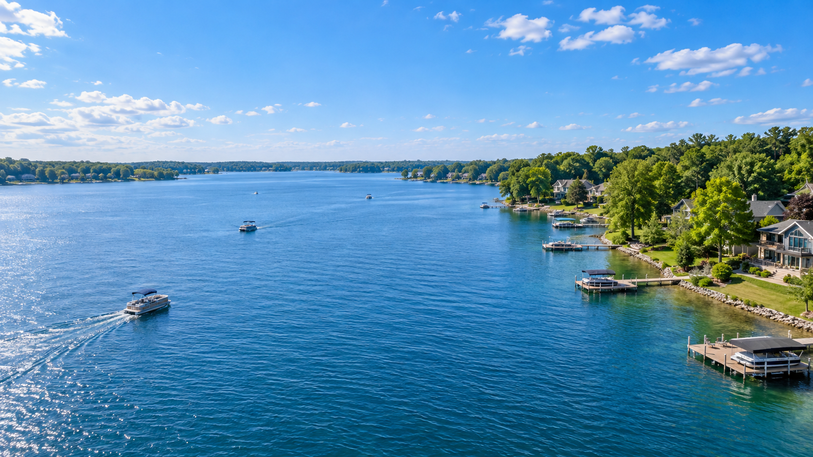 northeast indiana summer lake escape